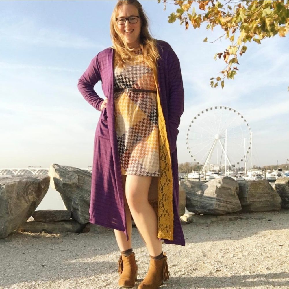 LuLaRoe Houndstooth‎ Carly